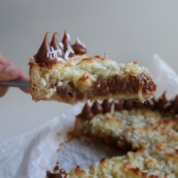 Dulce de Leche and Coconut Tart 8"